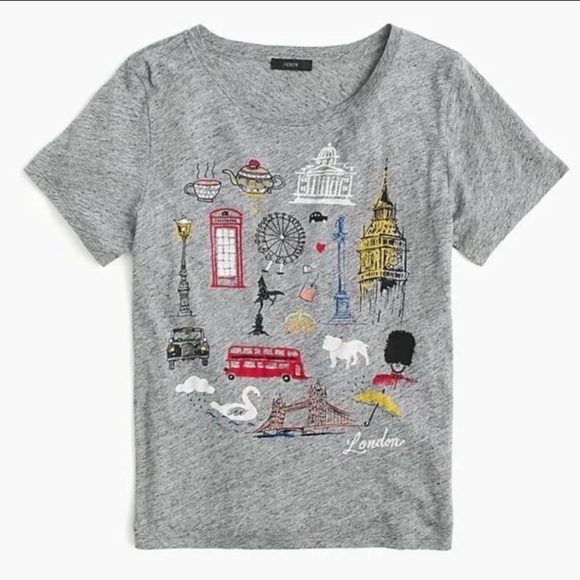 London T-Shirt by J. Crew - Picture 2 of 2
